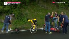 La caída de los capos que deja a Geoghegan Hart fuera del Giro