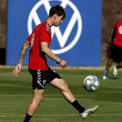 Luis Pérez, el único blanquiazul que nunca ha marcado un gol