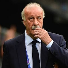 Del Bosque elogia a Luis Enrique y defiende a Cristiano Ronaldo