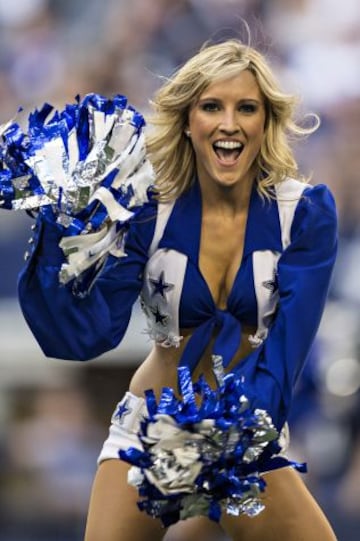 Cheerleader de Los Dallas Cowboys.