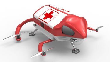 Drones médicos con desfibriladores, el nuevo 061
