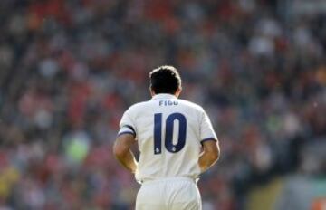 Luis Figo at Anfield