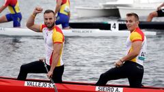 Sergio Vallejo y Adrian Sieiro, durante una de las pruebas.