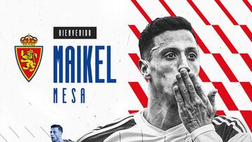 Oficial: Maikel Mesa, primer fichaje del Real Zaragoza