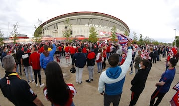 El Atleti recibió la copa de campeón de LaLiga 2020-21