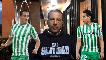 Cristobal Soria llena de halagos a Diego Lainez y Andrés Guardado