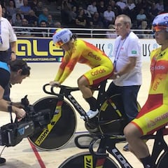 Tania Calvo y Helena Casas terminan quintas en velocidad