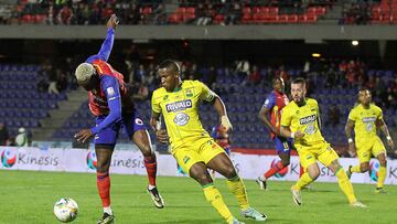 Pasto - Bucaramanga en la Liga BetPlay