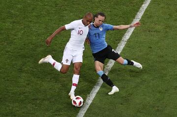 Joao Mario y Diego Laxalt.