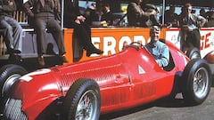 Emilio Giuseppe "Nino" Farina se convirtió en 1950 en el primer campeón de la historia de la Fórmula 1. Ganó la primera carrera disputada en el circuito de Silverstone (GP de Gran Bretaña). Ese primer campeonato se disputó entre el 13 de mayo y el 3 de septiembre y consistió en 7 carreras, 6 de Fórmula 1 más Indianápolis 500.