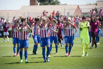 Atlético Madrid Women's first league title - in pictures