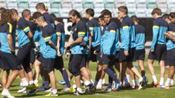 MUCHAS PIERNAS. De cara a la próxima temporada, Tito Vilanova tiene 'overbooking' de futbolistas en su plantilla.