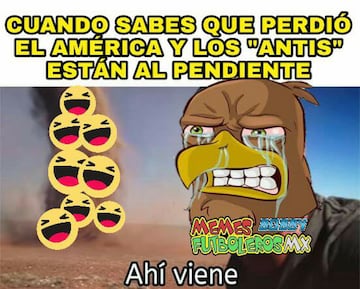 Los memes acaban América tras perder con Tigres