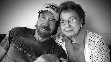 Muere la madre de Chuck Norris a los 103 años