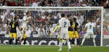 1-0. Cristiano Ronaldo marcó el primer gol.