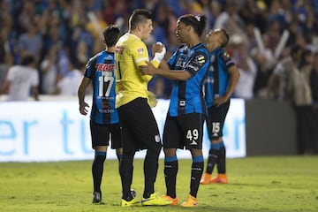 Los 'Gallos' disputaron su última final de Liga MX en el Clausura 2015, cuando cayeron ante Santos Laguno. Ronaldinho era parte de aquel equipo que se quedó muy cerca de hacer historia. 