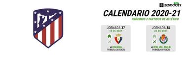 Cu¨¢l es el calendario de Atl¨¦tico, Real Madrid y Barcelona en LaLiga y qu¨¦ partidos quedan