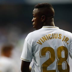 El Madrid inscribe a Vinicius con el primer equipo y llevará el '25'