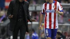 Koke se trató ayer, pero jugará contra el Espanyol el sábado