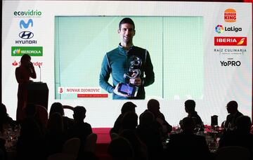Premio AS del deporte a el tenista Novak Djokovic.