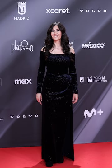 Marilia Andr¨¦s posa en la alfombra roja.