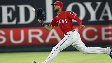 Nomar Mazara ha tenido un rendimiento brillante tanto en ataque como en defensa para los Texas Rangers en 2016.