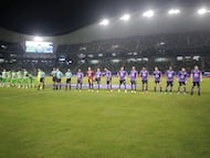 General View during the game Mazatlan FC vs Santos, corresponding to Round 15 of the Torneo Apertura 2023 of the Liga BBVA MX, at El Encanto Stadium, on November 01, 2023.
<br><br>
Vista general durante el partido Mazatlan FC vs Santos, correspondiente a la Jornada 15 del Torneo Apertura 2023 de la Liga BBVA MX, en el Estadio El Encanto, el 01 de Noviembre de 2023.