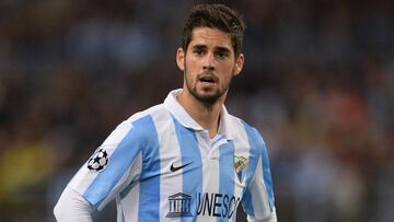 Isco, con el M&aacute;laga