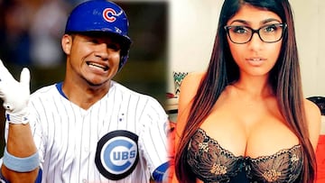 Mia Khalifa difunde mensajes del jugador de b&eacute;isbol Wilson Contreras