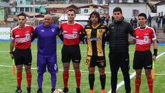 El reencuentro en cancha de "Chupete" Suazo y Sanhueza