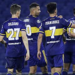 Cardona y Fabra, presentes en triunfo de Boca ante Caracas