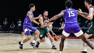 La Selección Mexicana de Basquetbol derrotó 83-81 a Kansas State en partido amistoso de preparación antes del Mundial FIBA.