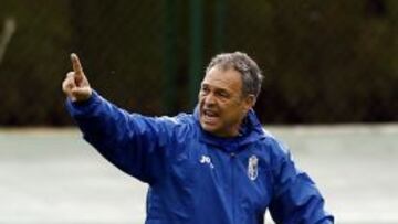 Joaquin Caparros en un entrenamiento