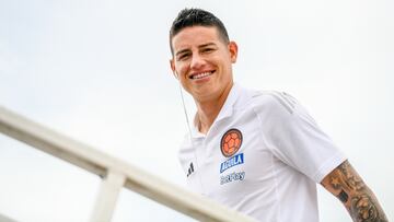 James Rodríguez, volante de la Selección Colombia