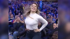 La disputa en la 'cam' de la NBA: una mujer, un hombre y público