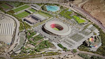 El Atleti presenta su nueva ciudad deportiva.. y está en las antípodas de Valdebebas y La Masia