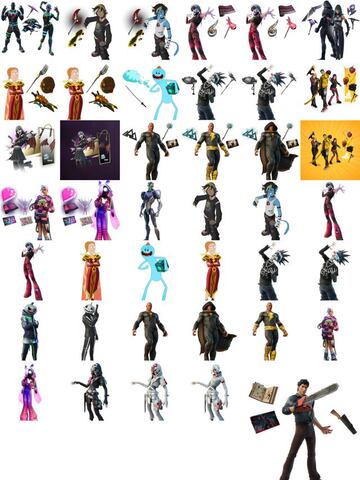 Todas las skins nuevas y/o actualizadas para la tienda con el parche 22.20 de Fortnite