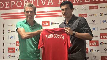 Tino Costa comienza a trotar tras su operación del menisco