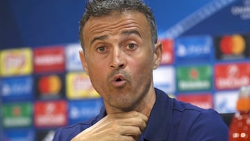 Luis Enrique avisa: "También el Alavés era inferior y nos ganó"