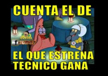 El Jefe debutó como estratega cementero y no pasó del empate ante Dorados; tras el nuevo fracaso azul, los mejores memes ya inundan las redes sociales.