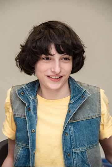 El actor que interpreta a Mike Wheeler en 2018.