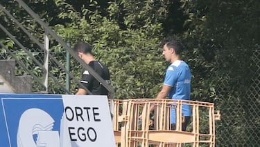 Trilli y Elitim est¨¢n listos, pero Aguirre es duda para el Celta B