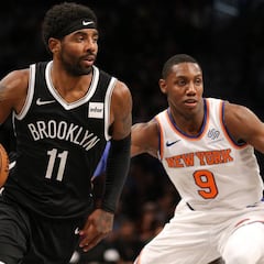 Kyrie se redime y salva a los Nets de caer en el derbi de Nueva York