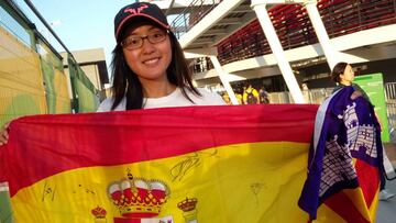 La china que dio la vuelta al mundo para animar a Rafa Nadal
