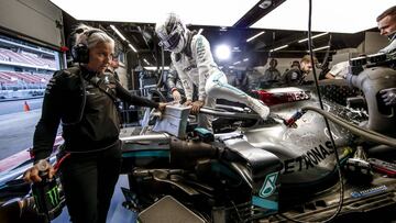 Hamilton se pone pesimista: "El motor es una preocupación"