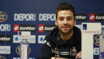 El jugador del Deportivo de la Coruña, Bruno Gama.