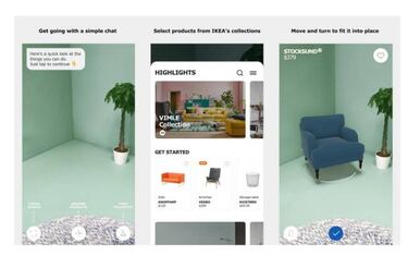 Ikea Place, la app para ver en el móvil cómo queda un mueble Ikea sin comprarlo