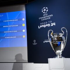 City, PSG, Arsenal y Dortmund, ganadores en el sorteo de Champions League