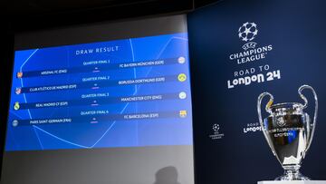 Con los cruces determinados para los cuartos de final de Champions League, algunos equipos con etiqueta de favoritos han visto reducidas sus opciones de ganar el título.