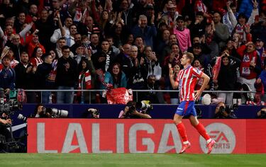 4-0. Alexander Sorloth celebra su cuarto tanto de la noche.